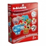 Фигурки из гипса на магнитах "Домашние животные"