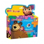 Pazzle обучающий Маша и Медведь ТМ Vladi Toys