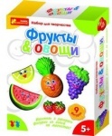 Гипс на магнитах. Фрукты и овощи