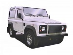 Коллекционная сборная машина LAND ROVER DEFENDER