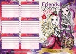 Доска "Школьное расписание "Ever After High"