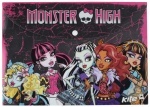 Папка на кнопке, А4 Monster High