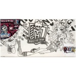 Холст с контуром 15х30 см Monster High