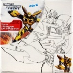 Холст с контуром 20х20 см Transformers