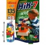 НИК-7 Конструктор 135 деталей (NEW) Юника