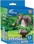 Мел белый 12шт., квадратный