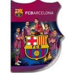 Блокнот вырубка FCBarcelona