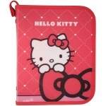 Папка объемная на молнии, В5 Hello Kitty
