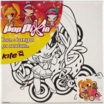Холст с контуром 20х20 см Pop Pixie