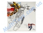 Холст с контуром 25х25 см Transformers