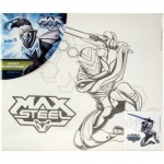 Холст с контуром 25х30см Max Steel