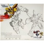 Холст с контуром 25х30см Transformers