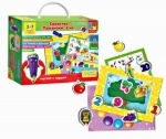 Игра с магнитами "Свойства. Признаки. Счет" (рус)