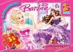 Пазлы серии "Barbie" 35 эл.
