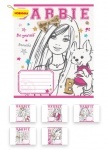 Тетрадь А5/12 линия ЗУ BARBIE FASHION