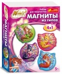 Гипс на магнитах "Винкс. Флора, Стелла, Муза, Блум"