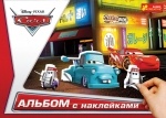 Альбом с наклейками «Тачки»