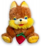 Мягка я игрушка Белка с клубникой, 40см