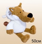 Игрушка мягкая Волк в овечей шкуре, 40см