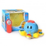 Игрушка осьминожка музыкальный р/у