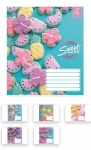 Тетрадь А5/12 в косую BRIGHT BISCUITS