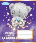 А5/12 в косую YES глиттер MTY. SPARKLE -16, тетрадь