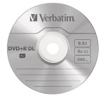 DVD+R матрица "Verbatim" двухслойный, без упаковки
