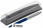 Ручка шариковая Regal Синяя 0.7 мм Синий корпус