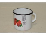Кружка 0,4л белая с плоским дном Микс