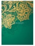 Ежедневник недатированный BUROMAX LACE A5 зеленый