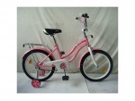 Велосипед детский PROF1 Star 18", розовый