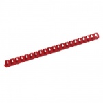 Пружина пластиковая BuroMAX d 8мм BM.0501-05, красная