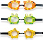 Очки для плавания Fun Goggles Интекс