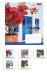 Тетрадь в клетку А5/24 Architec&Flowers