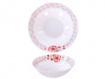 Салатник стеклокерамика 6" (15.2см) 6шт/наб "Клетка"