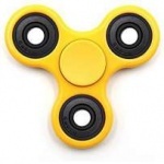 Спиннер металлический "Crazy Spinner", желтый