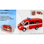 Игрушка машинка Газель "ПОЖАРНАЯ машина"