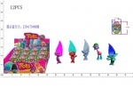 Герои мультфильма "Тролли TROLLS"