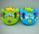 Игрушечный руль музыкальный, салатовый/синий