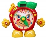 Часы обучающие с жк дисплеем Яблоко JoyToy