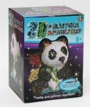 Волшебная 3D аппликация Панда
