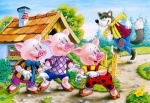Castorland: пазл сказка Три поросенка 260 эл.
