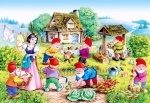 Castorland: пазл Белоснежка и 7 гномов 120 эл.